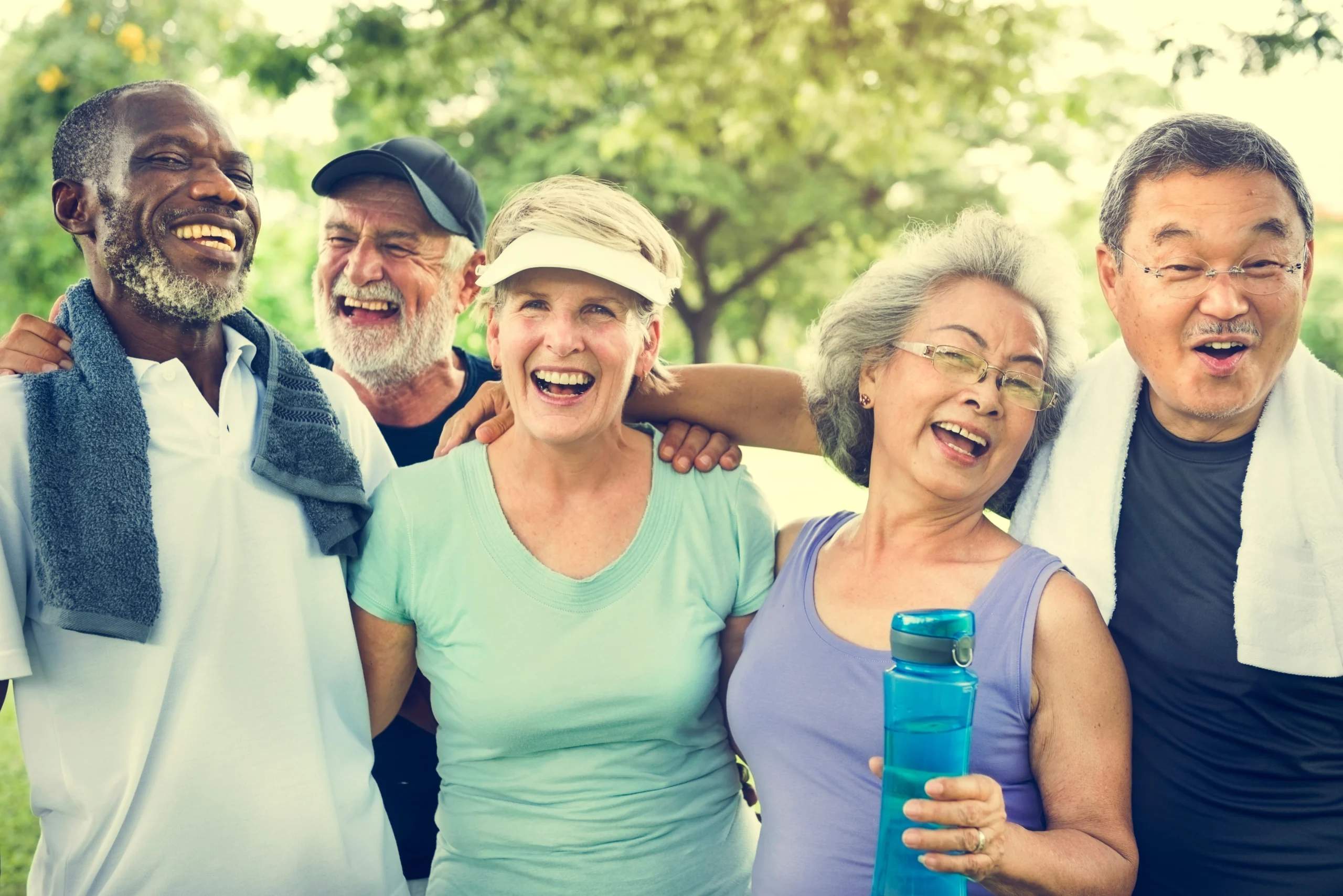 Happy Group of Seniors